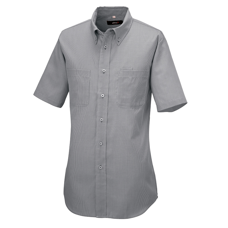 AZ-50402 半袖ボタンダウンシャツ（コードレーン）（男女兼用）